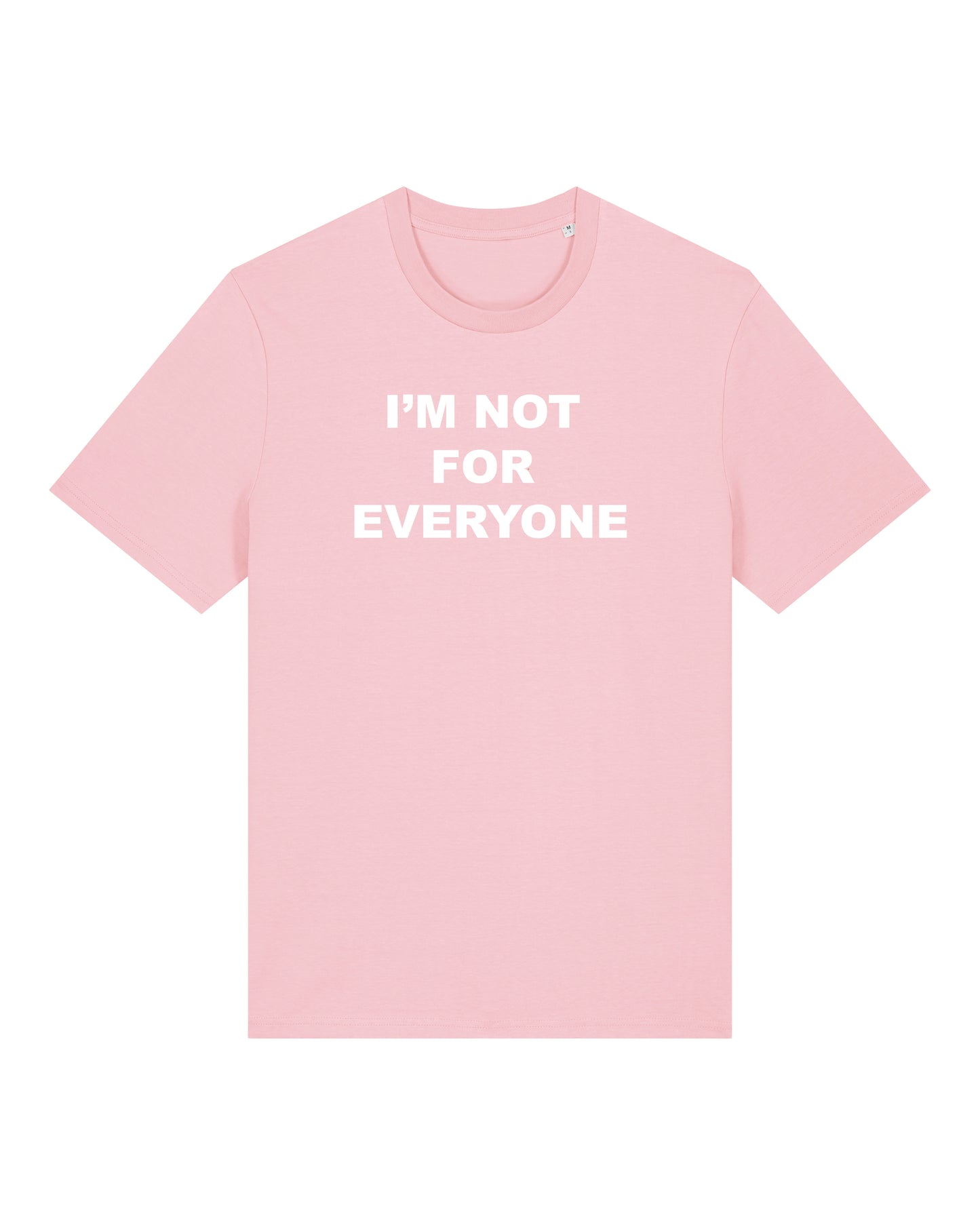 Cotton Pink Unisex T-shirt "EVERYONE"