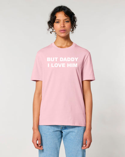 Cotton Pink Unisex T-shirt "DADDY"