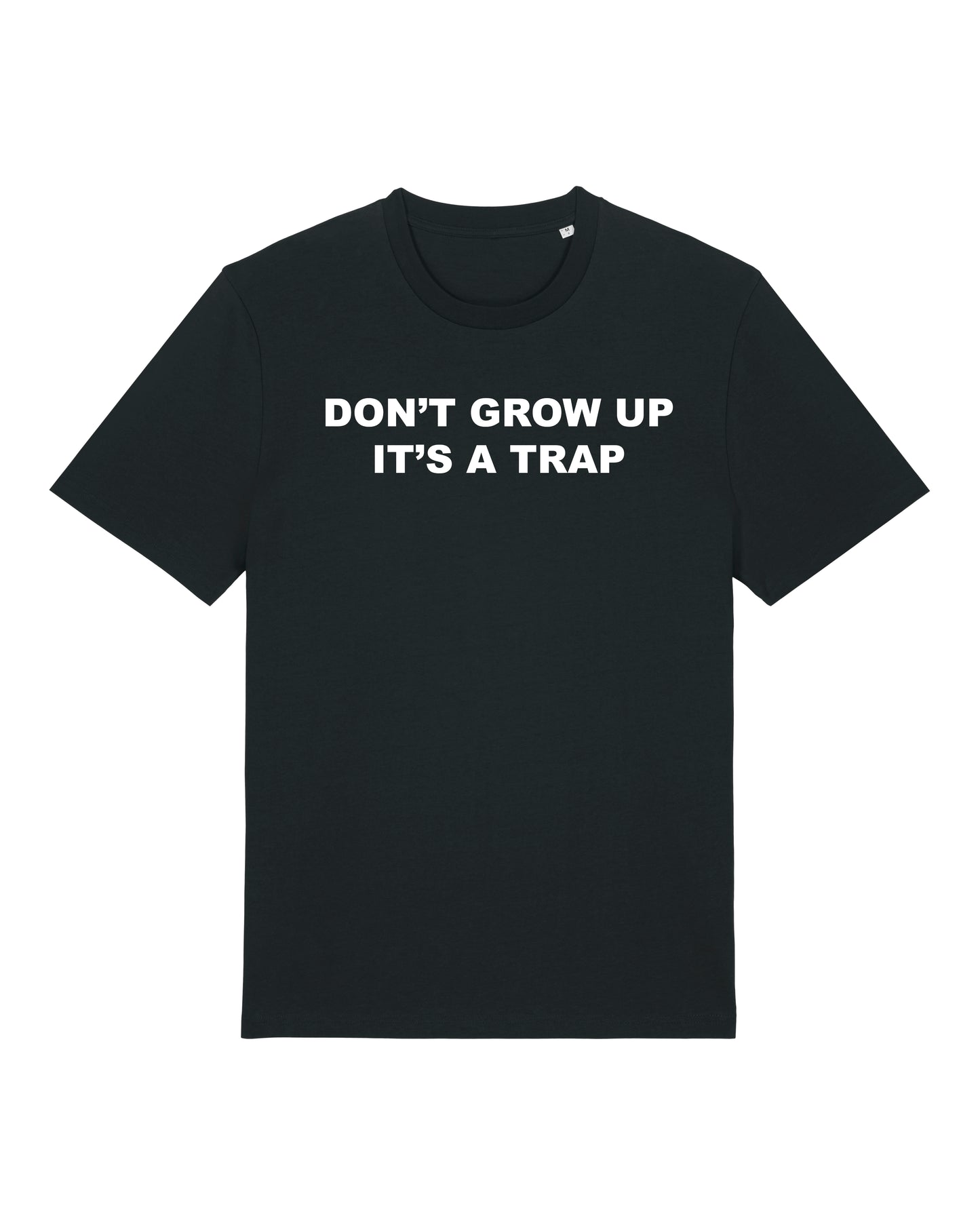 Black Unisex T-shirt "TRAP"